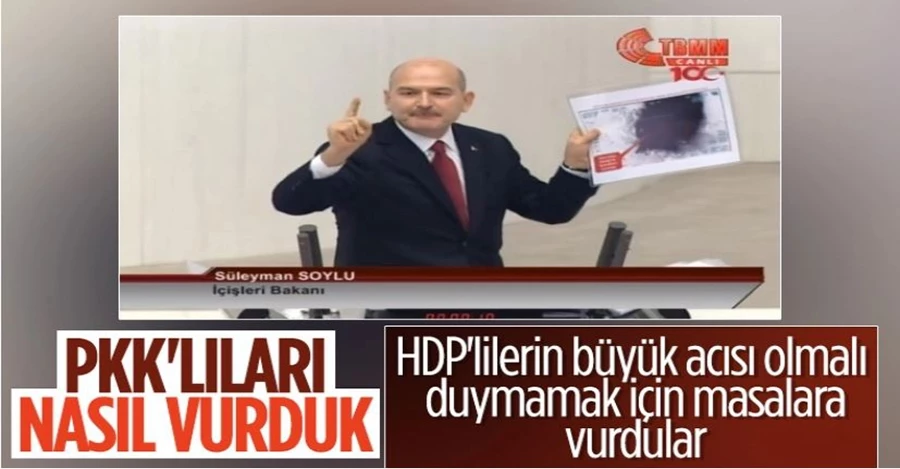 Süleyman Soylu operasyon anını anlattı, HDP