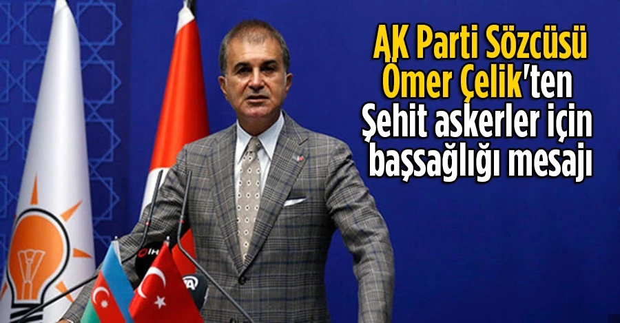 AK Parti Sözcüsü Çelik
