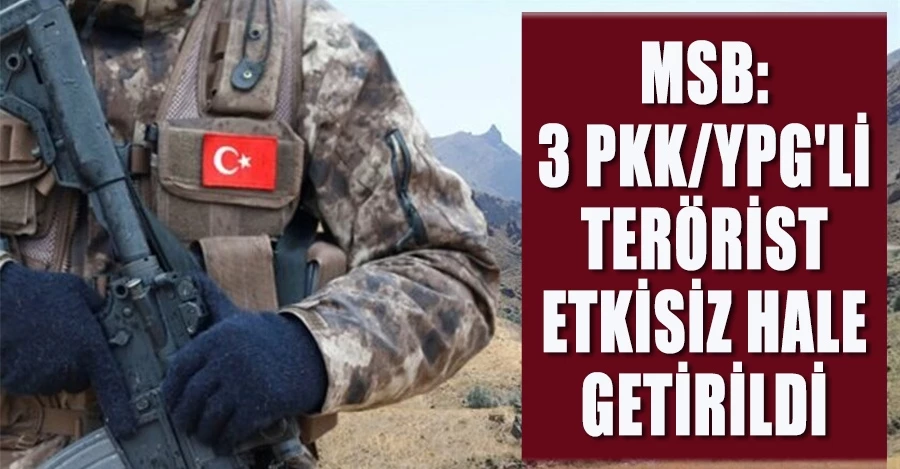 MSB: 3 PKK/YPG