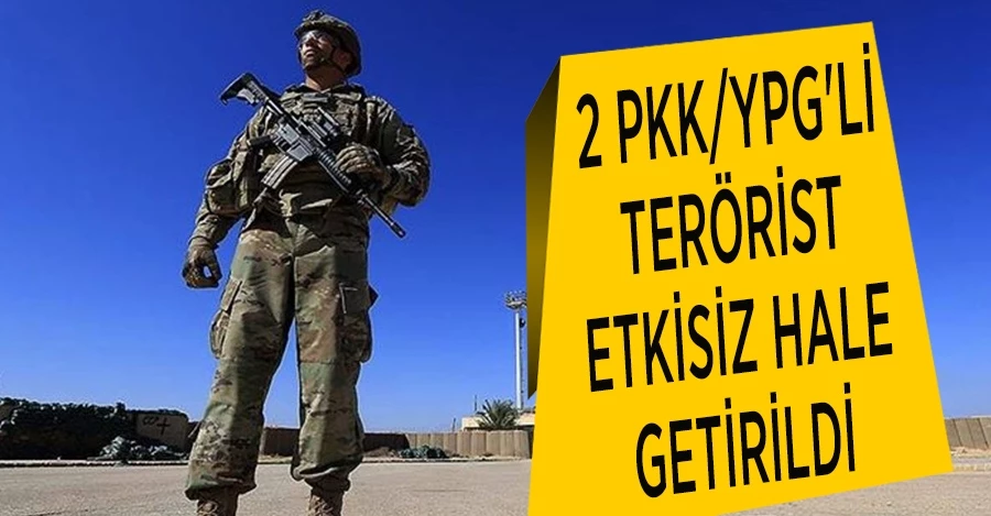 MSB: Sızma girişimindeki 2 PKK/YPG