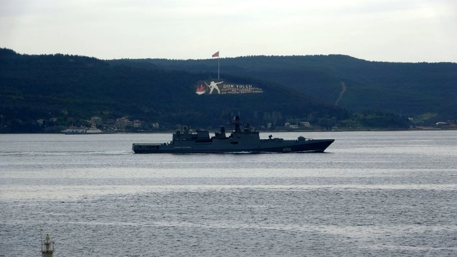 Rus savaş gemisi, Çanakkale Boğazı