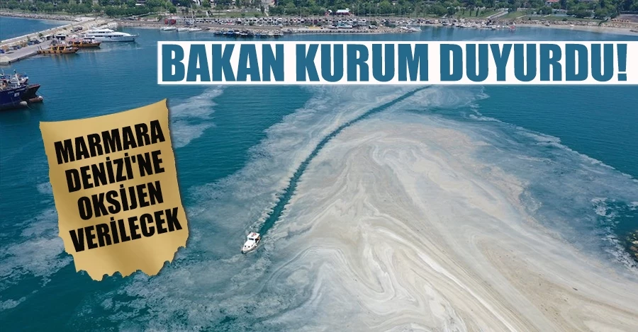 Bakan Kurum: Marmara Denizi
