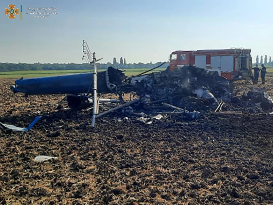 Ukrayna’da helikopter düştü: 2 ölü   