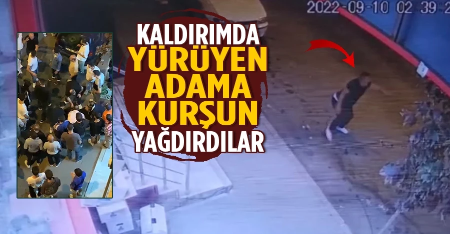  İstanbul’da dehşet anları kamerada: Saldırıda vurulan adam yere yığıldı   