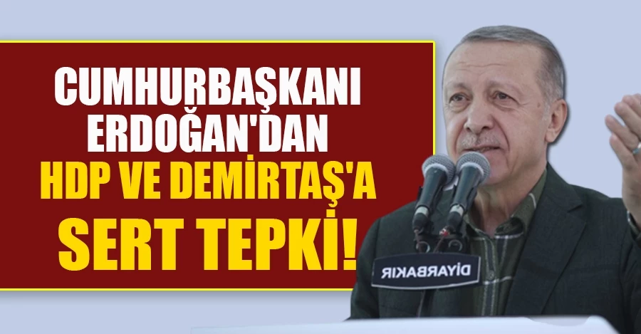 Cumhurbaşkanı Recep Tayyip Erdoğan, Diyarbakır’da toplu açılış töreninde konuştu.