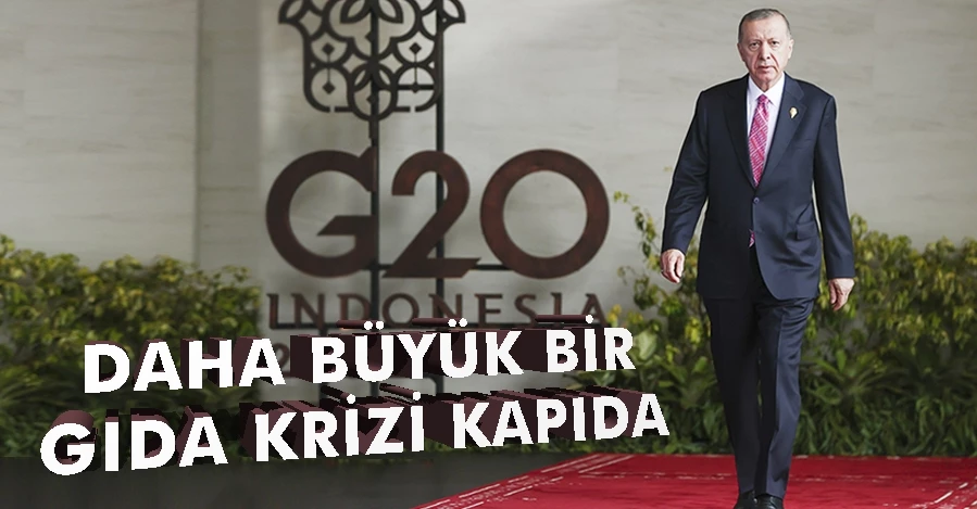 Cumhurbaşkanı Erdoğan, gıda krizine ilişkin konuştu