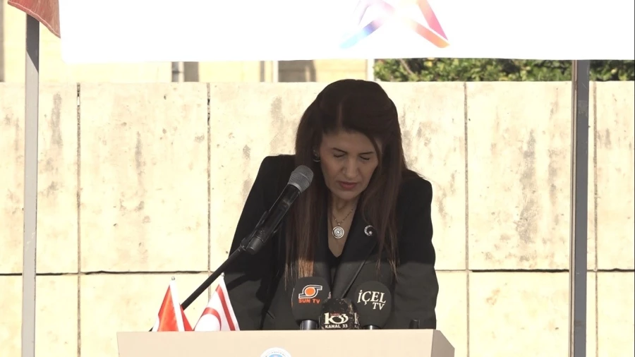  KKTC Mersin Başkonsolosu konuşması sırasında fenalaştı 