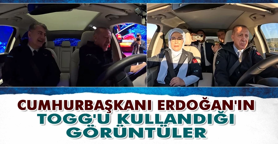 Cumhurbaşkanı Erdoğan, sosyal medya hesaplarında yerli otomobil TOGG