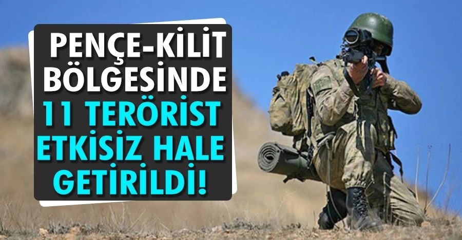 Terör örgütüne iki bölgede darbe! 11 PKK