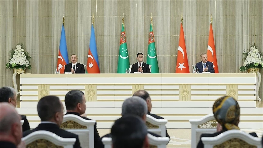 Türkiye-Azerbaycan-Türkmenistan Devlet Başkanları Zirvesi