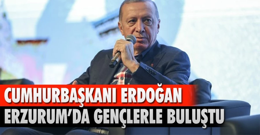 Cumhurbaşkanı Erdoğan Erzurum