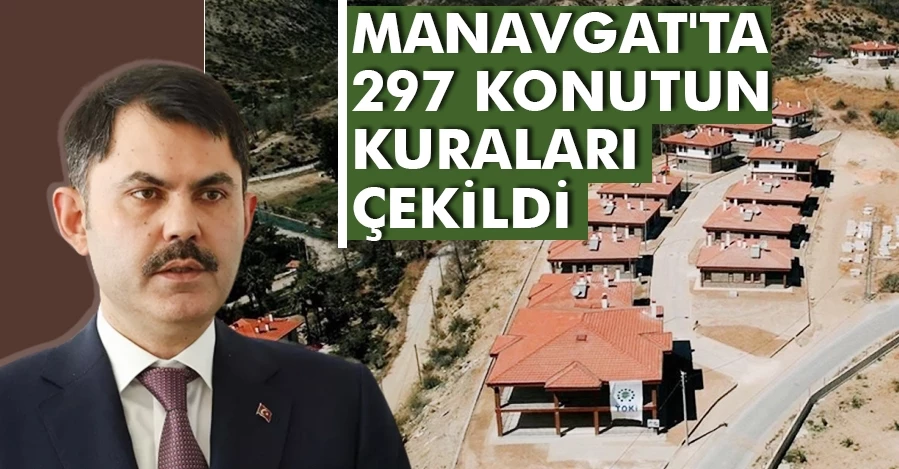 Murat Kurum: Manavgat
