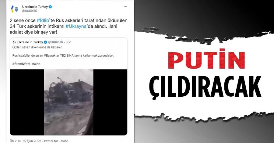 Ukrayna Büyükelçiliği: 34 Türk askerinin intikamı Ruslardan alındı