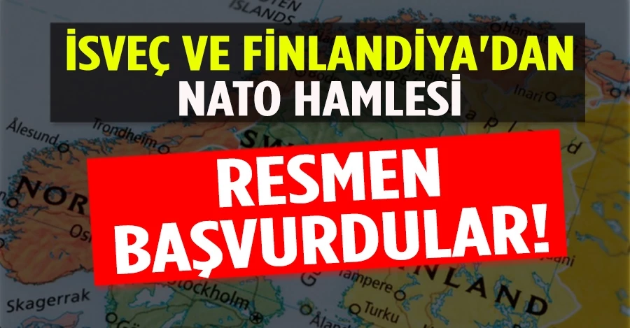 İsveç ve Finlandiya resmen NATO