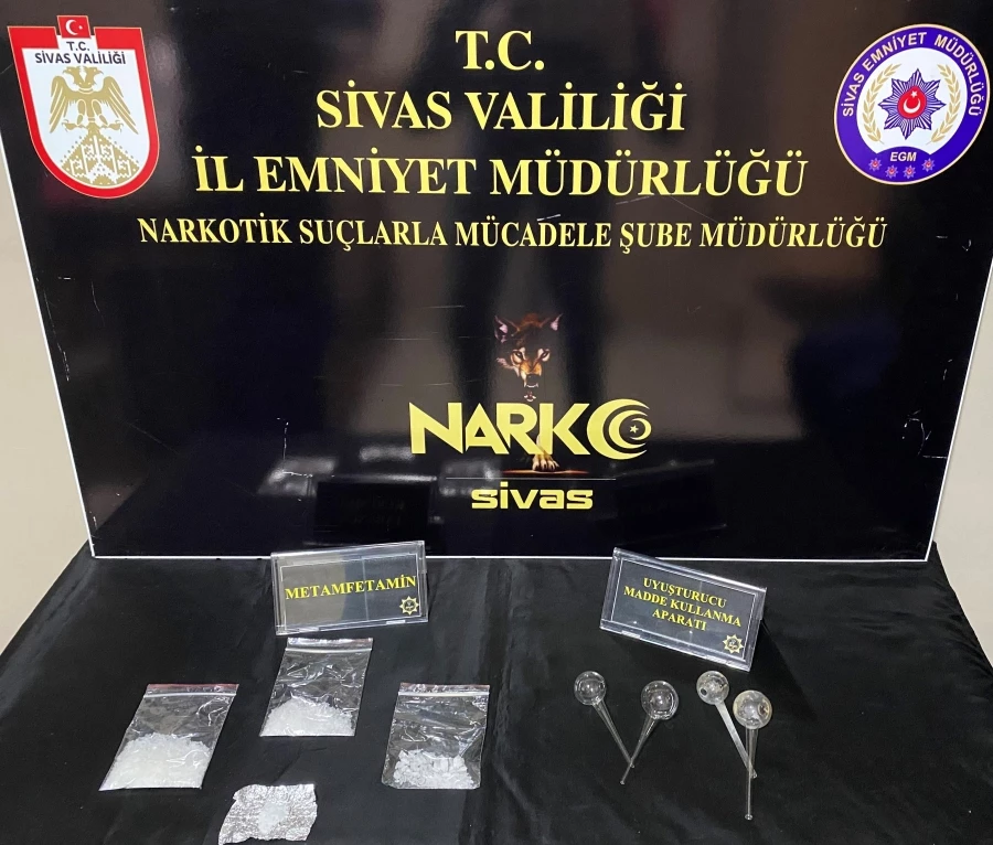 Sivas’ta 68 kişiye uyuşturucu suçlarından işlem yapıldı 