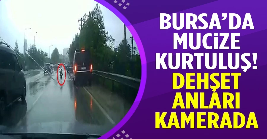 Bursa’da mucize kurtuluş! Otomobilin aniden kapısı açıldı, çocuk yola düştü! Dehşet anlar kamerada…