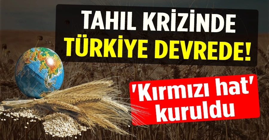 Tahıl krizinde Türkiye devrede! Kırmızı hat kuruldu