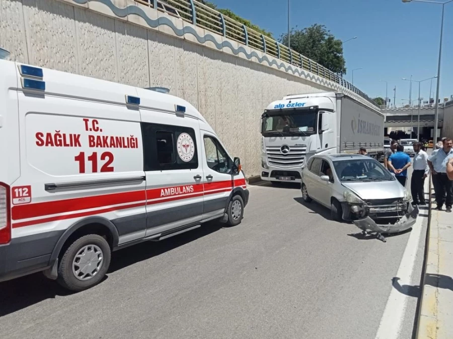 Elazığ’da trafik kazası: 2 yaralı 