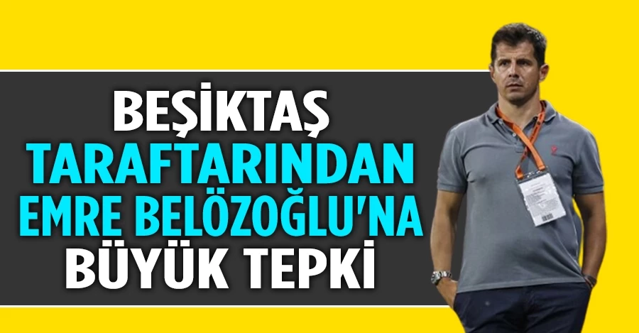 Beşiktaş taraftarından Emre Belözoğlu