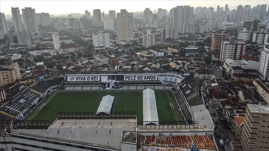 Vila Belmiro Stadyumu Pele