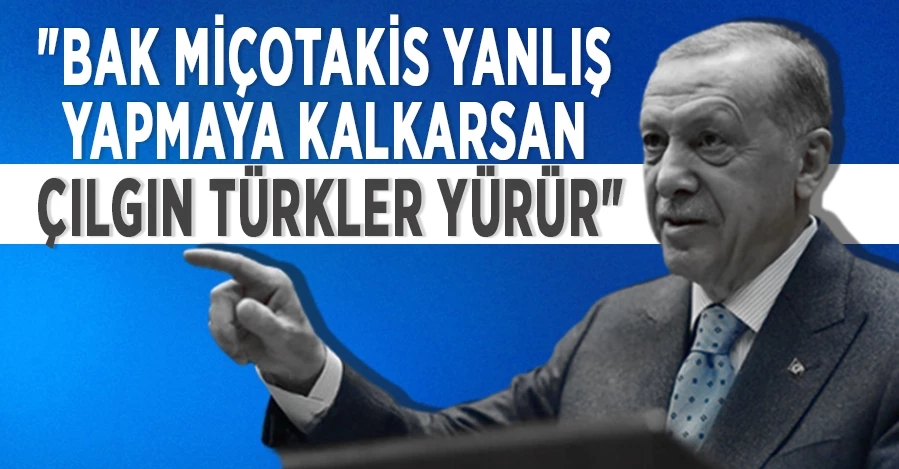 Cumhurbaşkanı Erdoğan:  