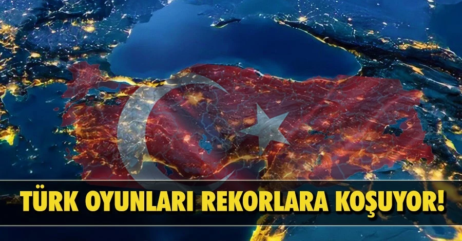 Türk oyunları rekorlara koşuyor!