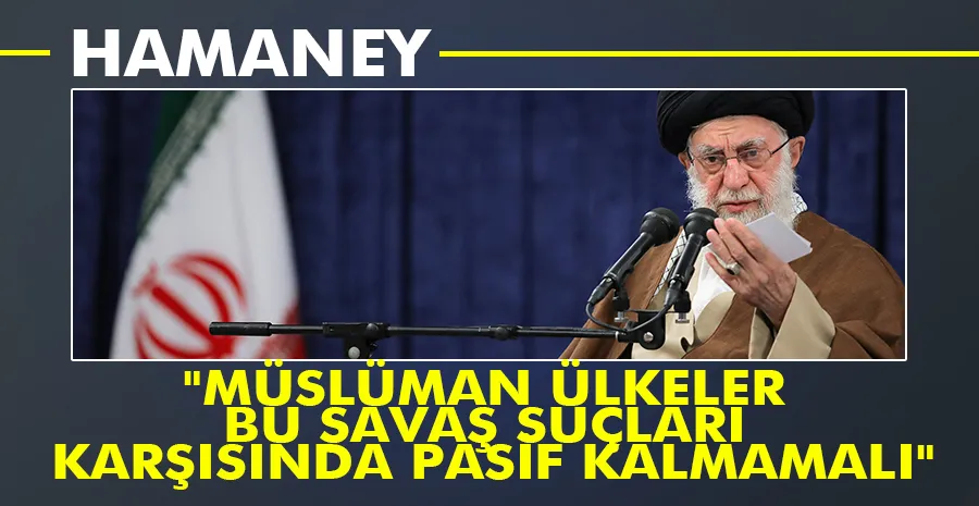 İran dini lideri Hamaney İsrail