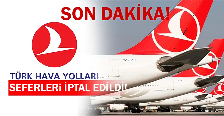 Türk Hava Yolları seferleri iptal