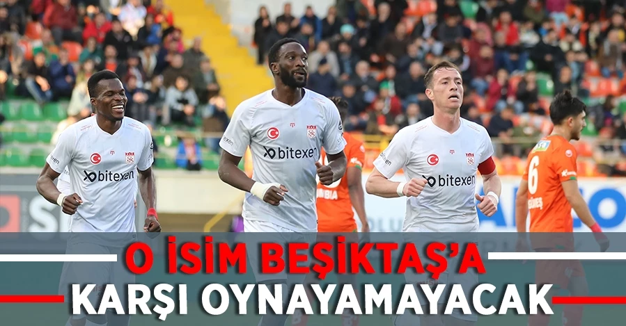 Sivasspor’da Beşiktaş maçı öncesi sakatlık şoku!