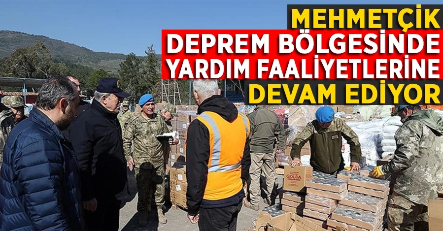 Mehmetçik deprem bölgesinde yardım faaliyetlerine devam ediyor