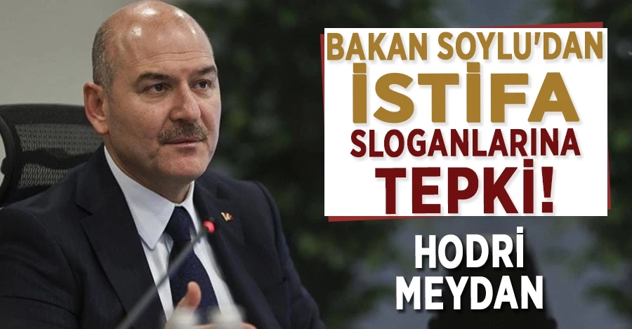 Bakan Süleyman Soylu