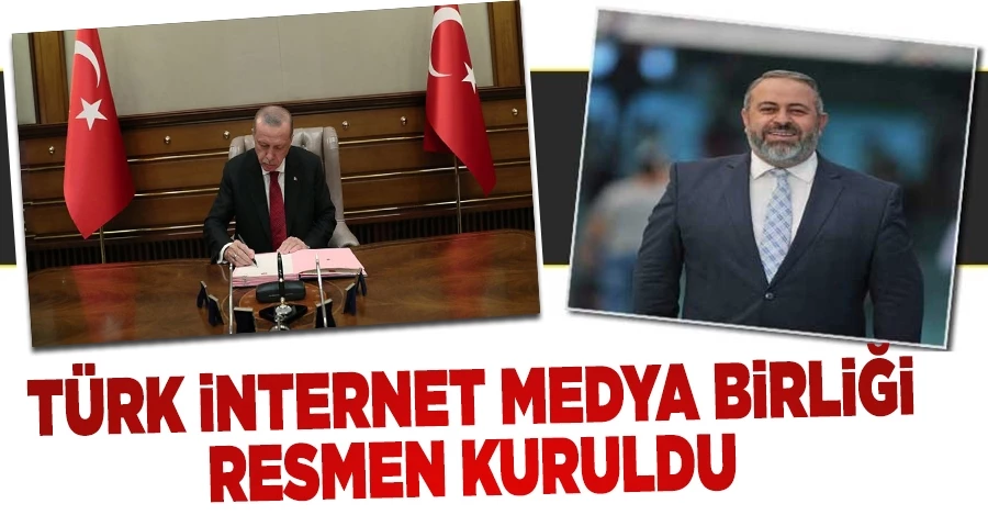 Cumhurbaşkanı Erdoğan imzaladı! Türk İnternet Medya Birliği resmen kuruldu	