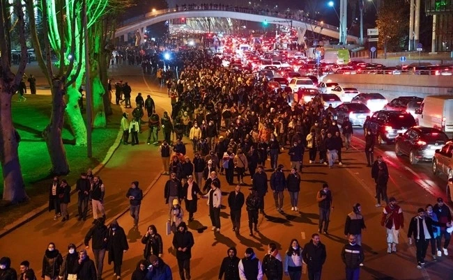Gürcistan’daki protestolarda gözaltı sayısı 133