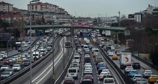İstanbul’da trafik yoğunluğu yüzde 71