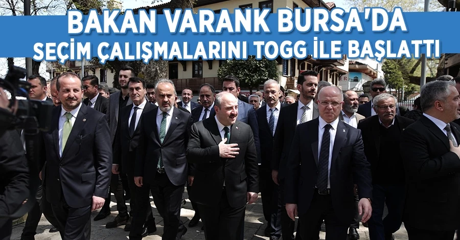 Bakan Varank’tan Bursa’da Özel Açıklamalar	