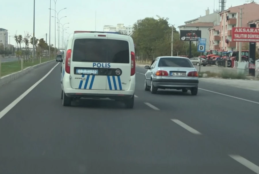 Aksaray’da polis hırsız kovalamacası film sahnelerini aratmadı