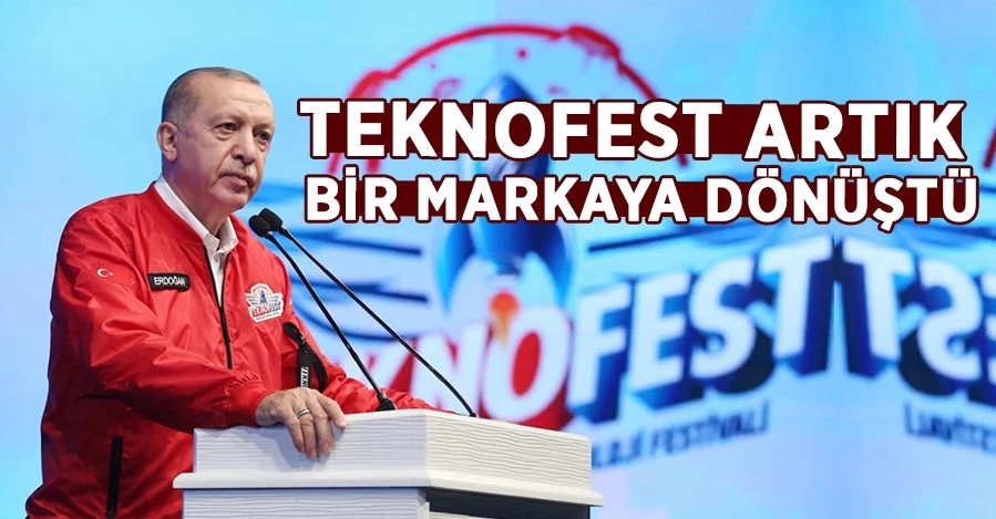 Cumhurbaşkanı Erdoğan TEKNOFEST alanında