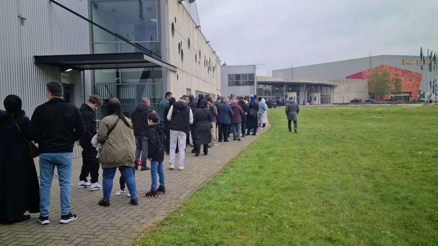  Türkiye’deki genel seçimler için Belçika’da oy verme işlemi başladı 