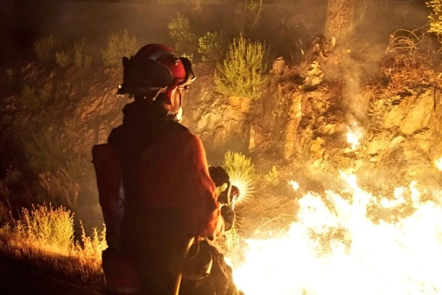  İspanya’da orman yangını: 8 bin hektarlık alan kül oldu   