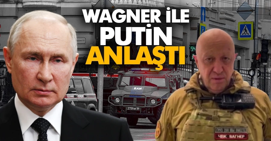 Lukaşenko: Wagner ile Putin anlaştı