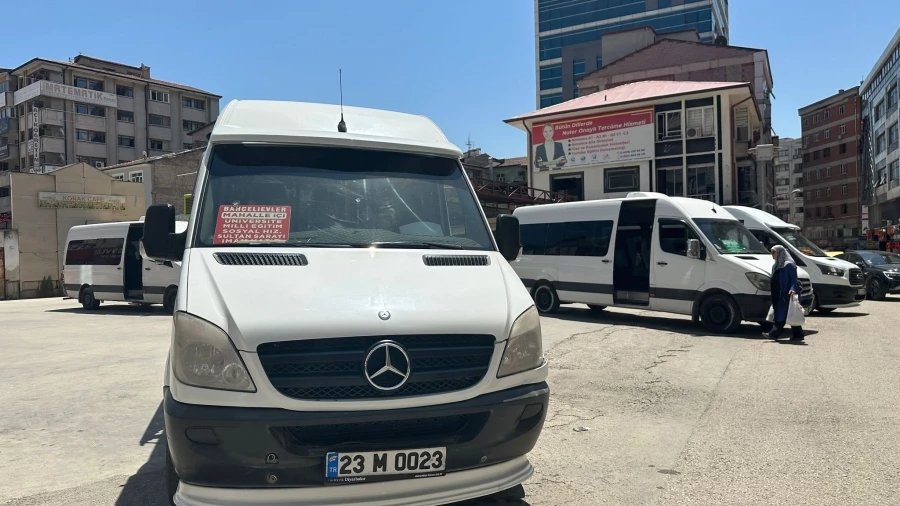  Elazığ’da şehir içi minibüs ücretlerine zam