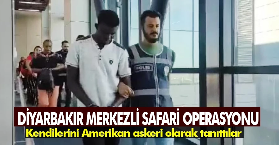 ‘Safari Çetesi’ Diyarbakır polisinden kaçamadı: 12 gözaltı