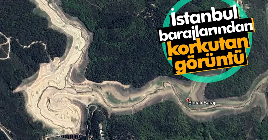 İstanbul’da kuraklık uydu görüntülerine yansıdı   