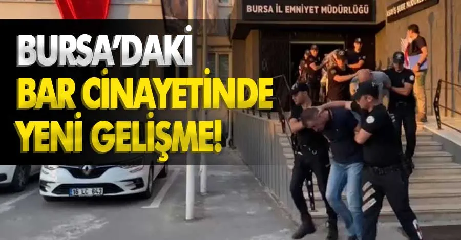  Bursa polisi bar cinayetinin failini Eskişehir’de yakalandı   