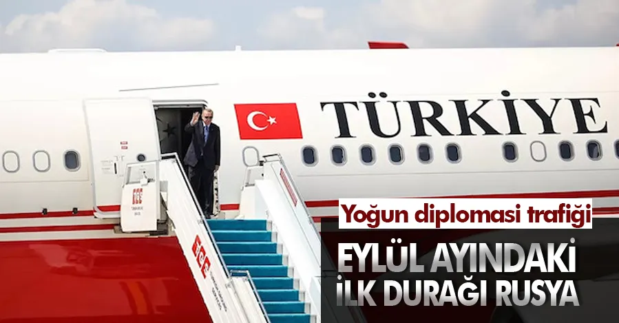 Cumhurbaşkanı Erdoğan’dan yoğun diplomasi trafiği 