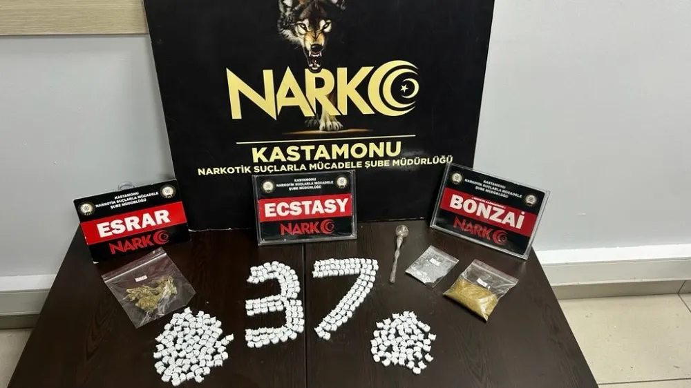 Kastamonu polisinden uyuşturucu operasyonu: 2 gözaltı   