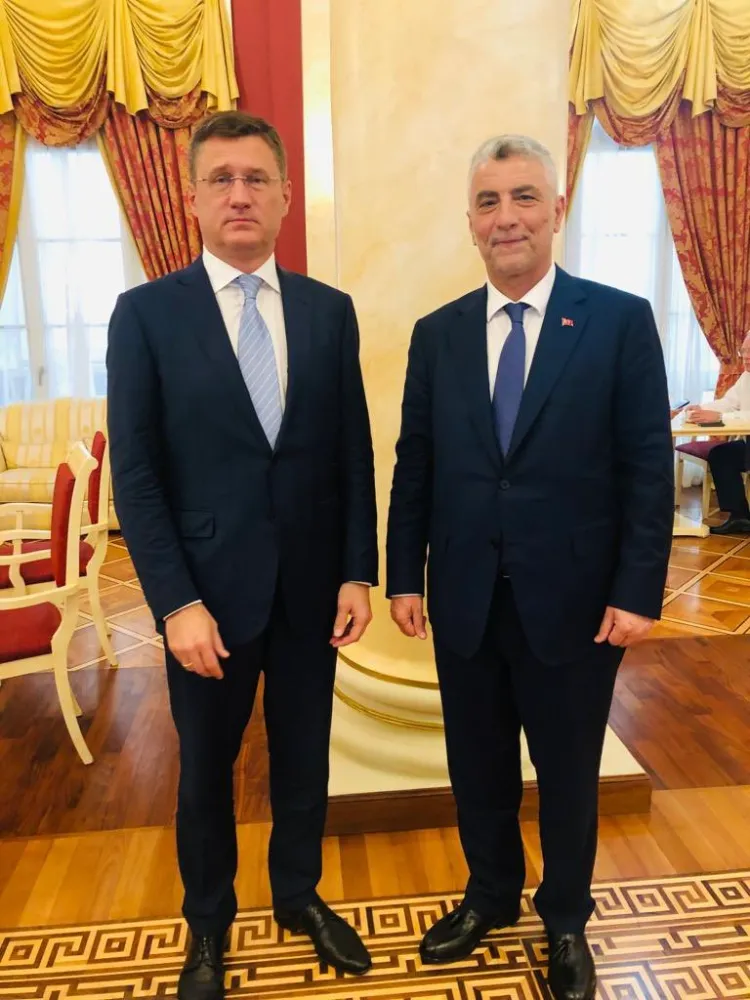 Ticaret Bakanı Bolat, Rusya Başbakan Yardımcısı Novak ile bir araya geldi   
