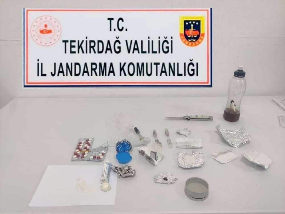 Tekirdağ’da uyuşturucu operasyonları: 5 gözaltı   