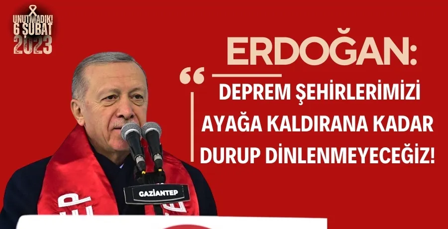 Cumhurbaşkanı Erdoğan, Gaziantep Şehir Hastanesi ve Bağlantı Yolları Açılış Töreni’nde konuştu