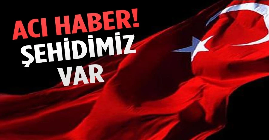 MSB acı haberi duyurdu! Bir polis şehit oldu